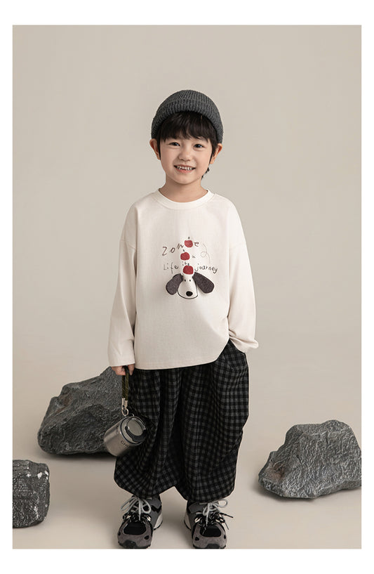 Ash Check Balloon Pants