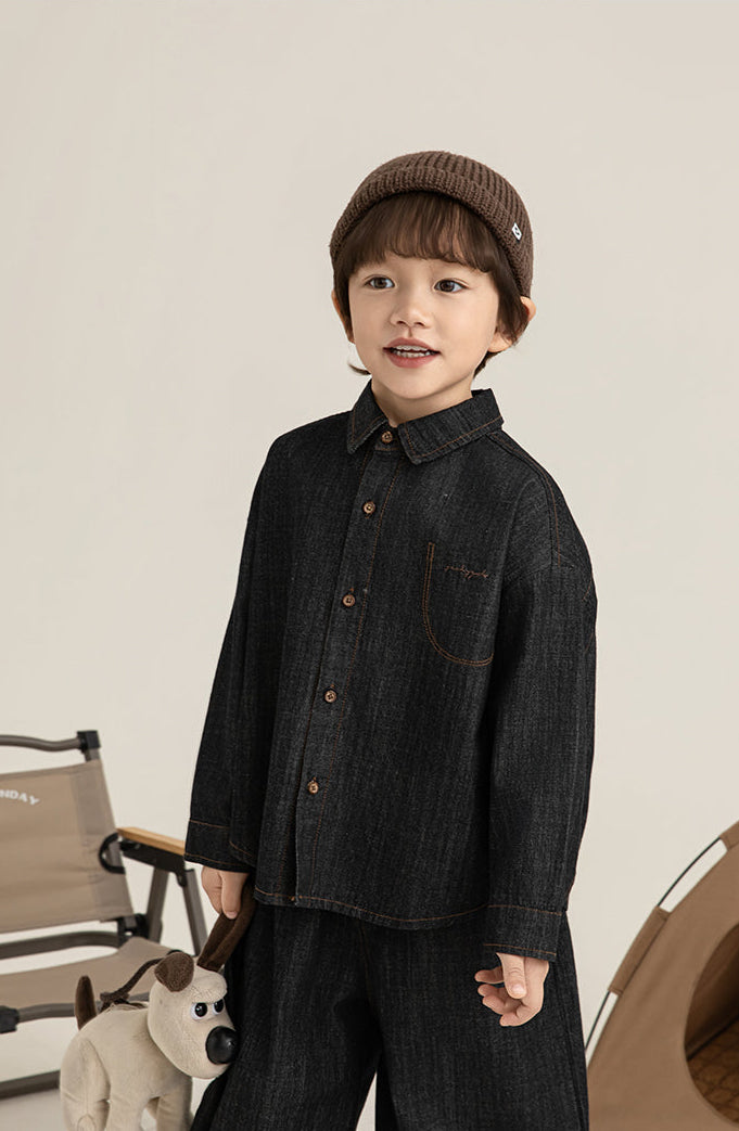Urban Explorer Shirt – Washed Black