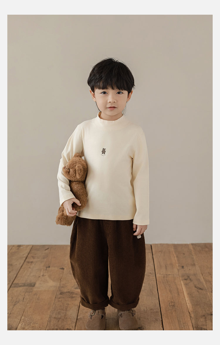 Everyday Mock Neck Tee – Kids