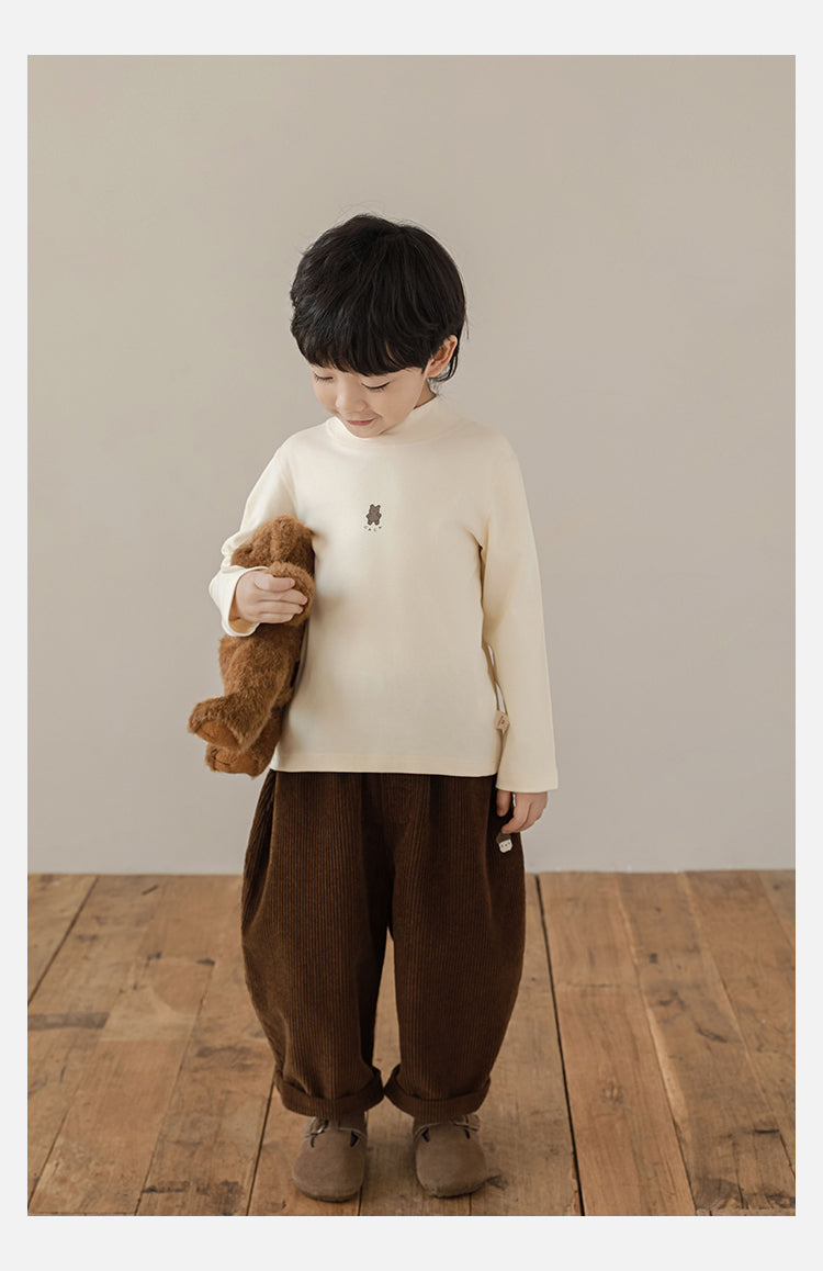 Everyday Mock Neck Tee – Kids