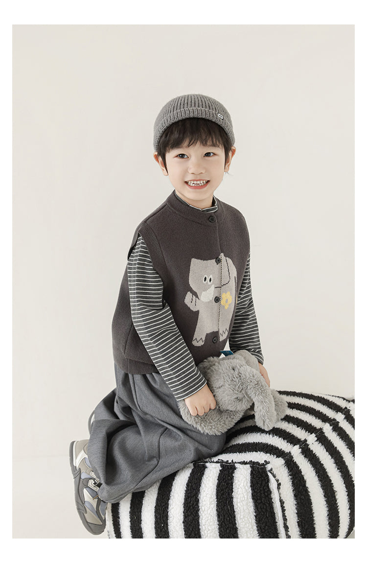 Little Elephant Knit Vest