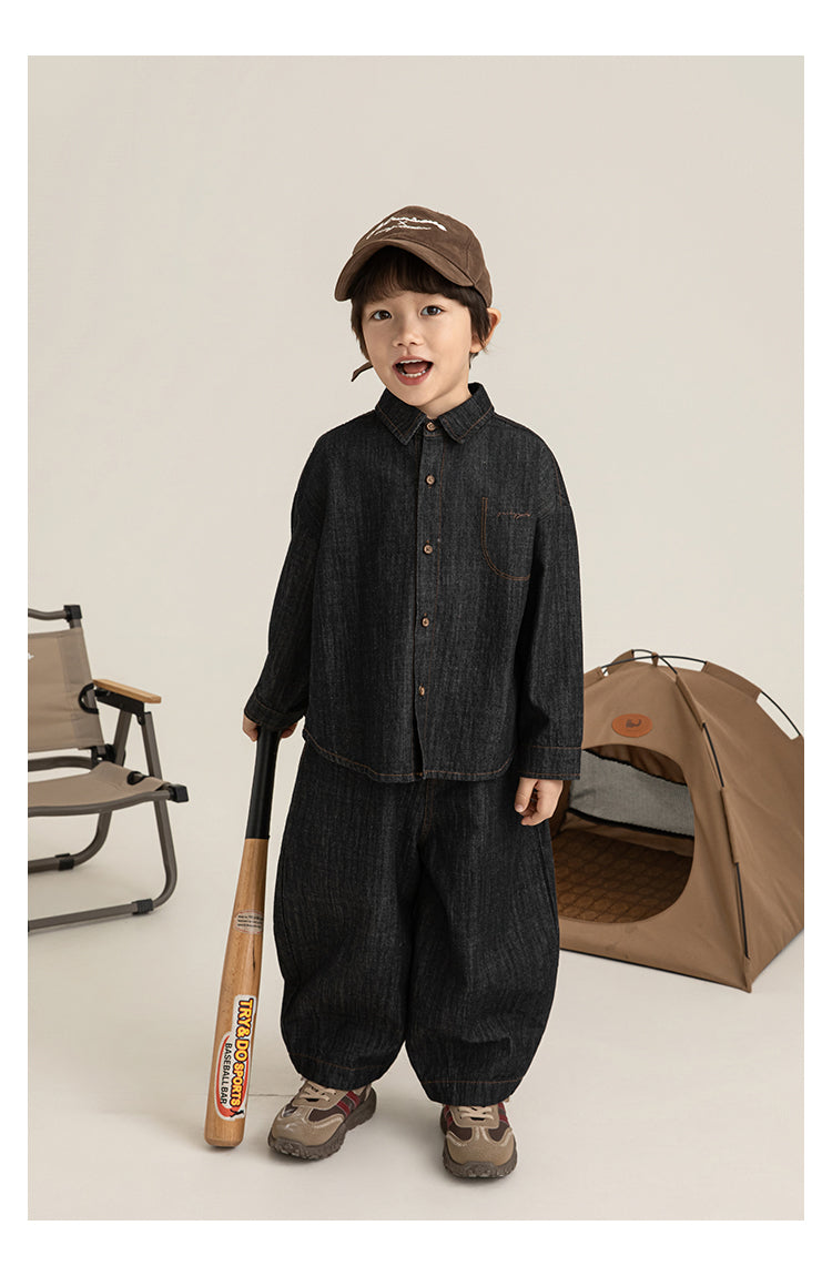 Urban Explorer Set (Denim-Look Cotton)