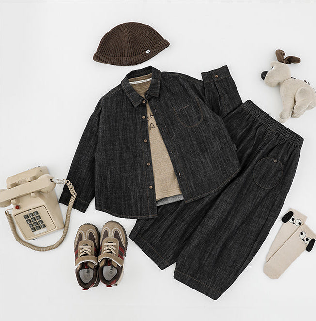 Urban Explorer Balloon Pants – Dark Wash