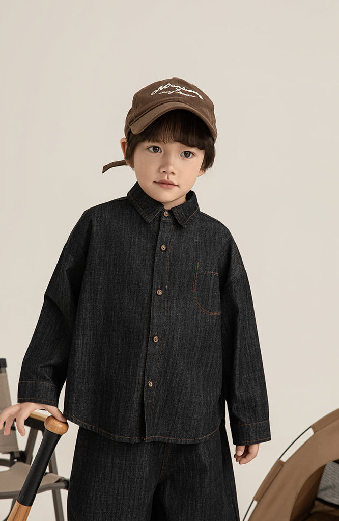 Urban Explorer Shirt – Washed Black