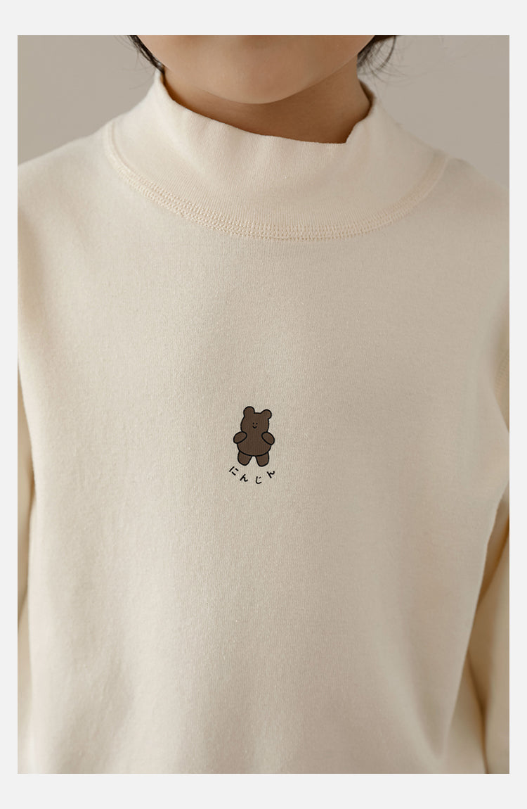 Everyday Mock Neck Tee – Kids