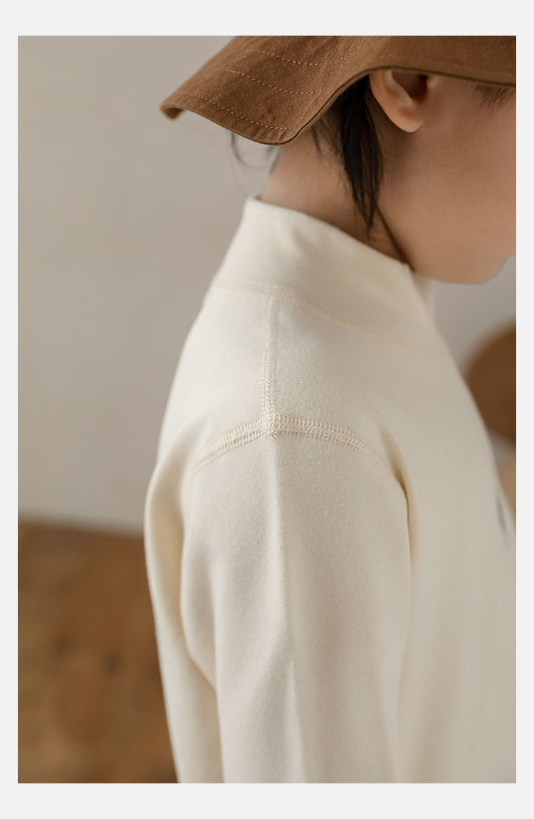Everyday Mock Neck Tee – Kids