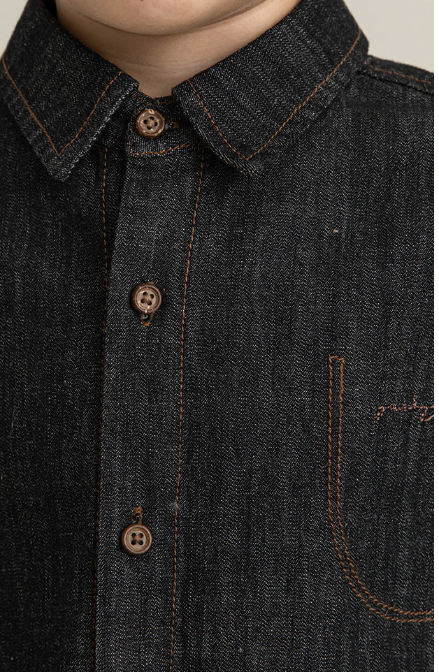 Urban Explorer Shirt – Washed Black