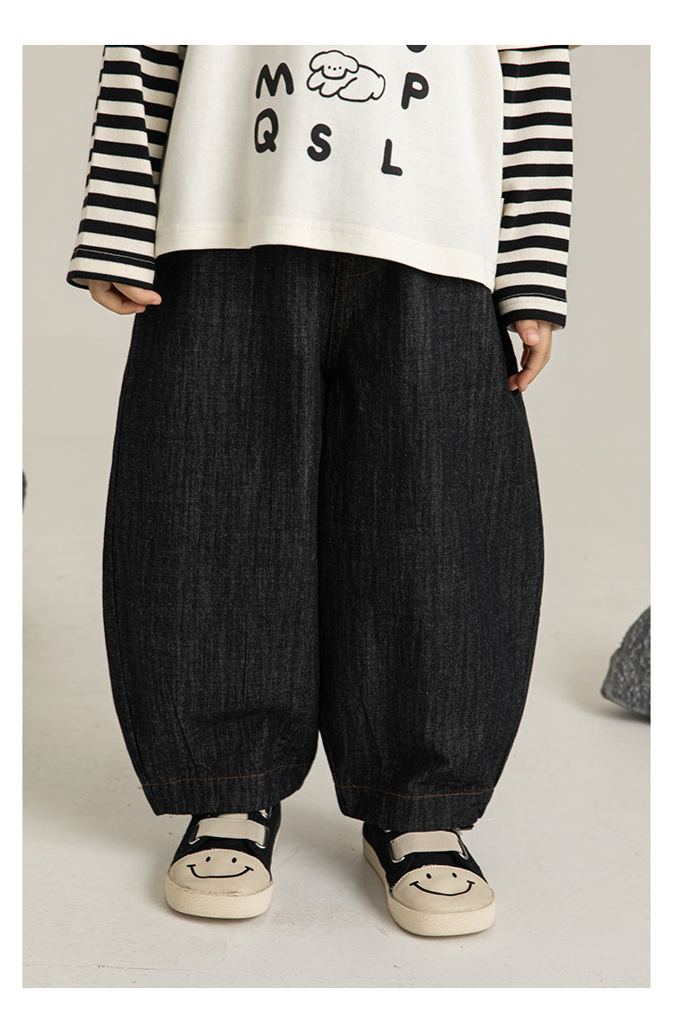 Urban Explorer Balloon Pants – Dark Wash