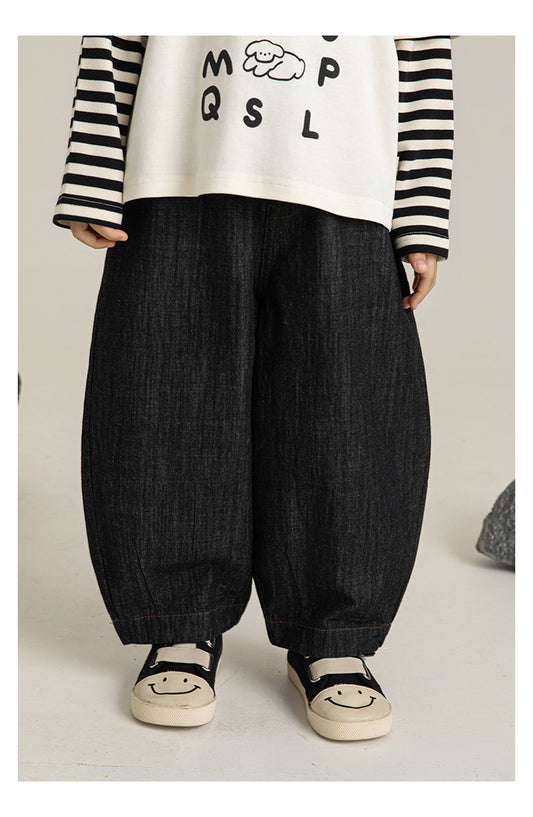 Urban Explorer Balloon Pants – Dark Wash