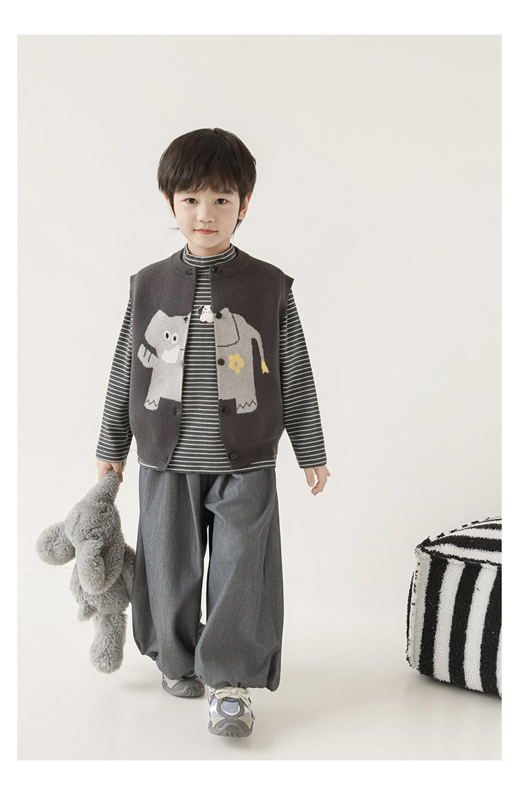 Little Elephant Knit Vest