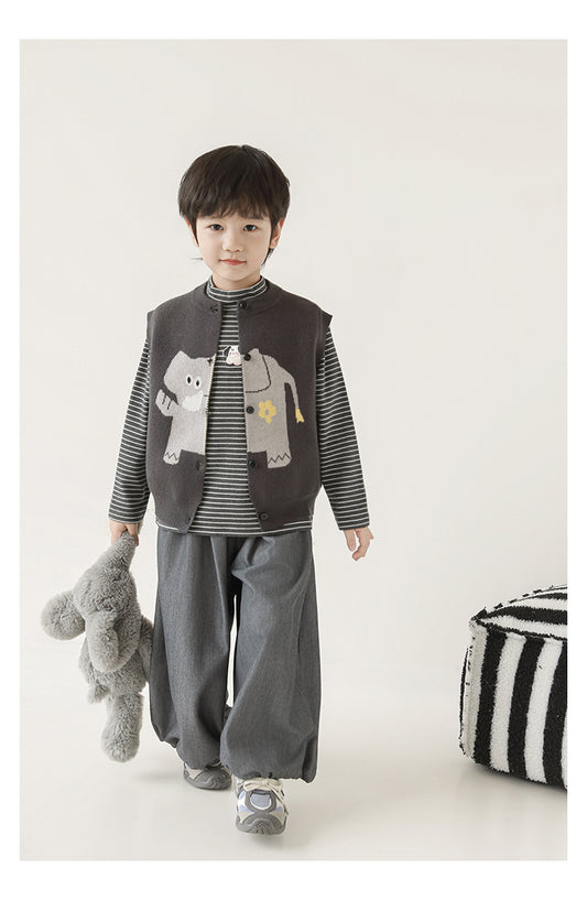 Little Elephant Knit Vest