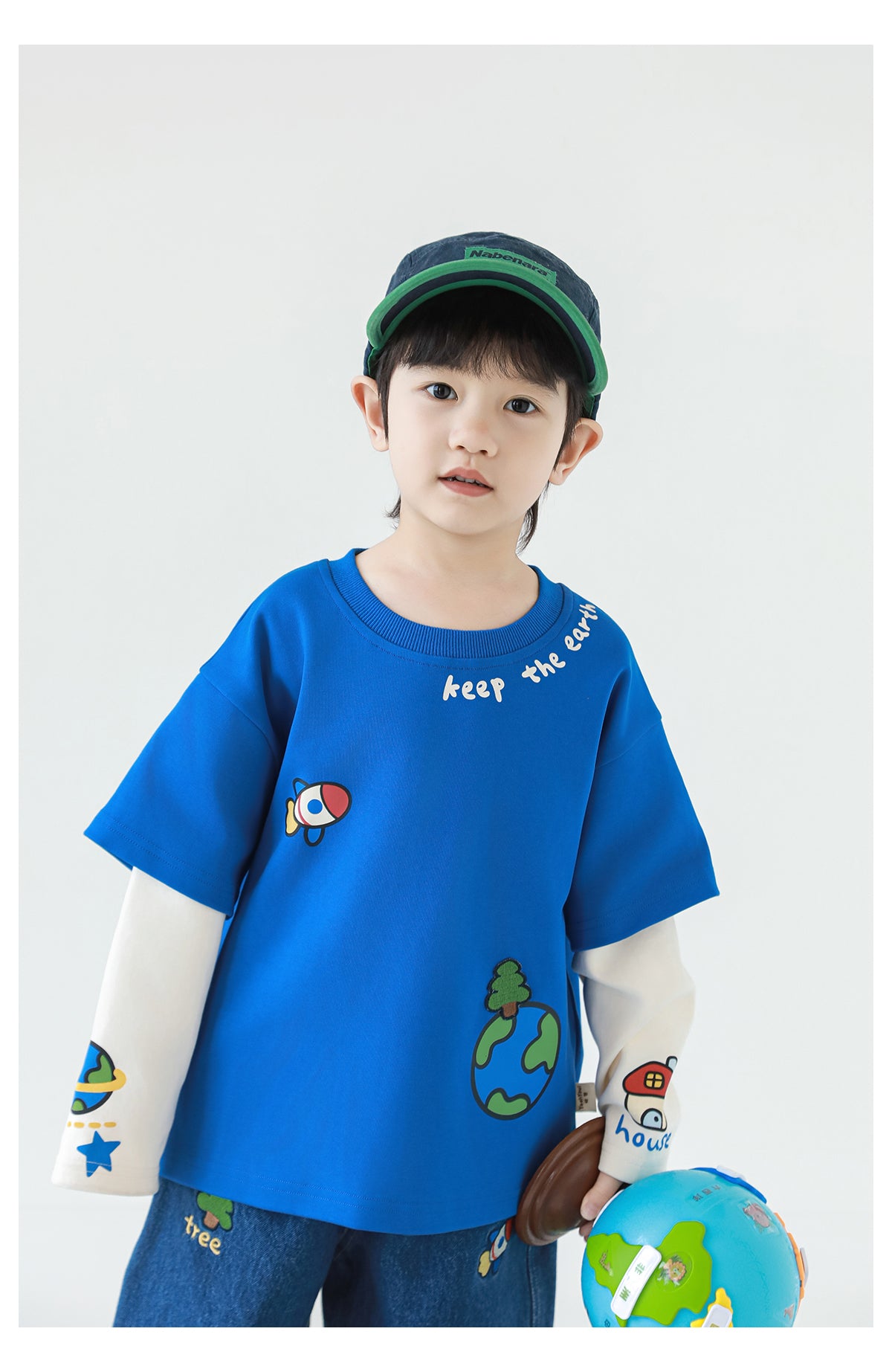 Earth Explorer Tee – Blue