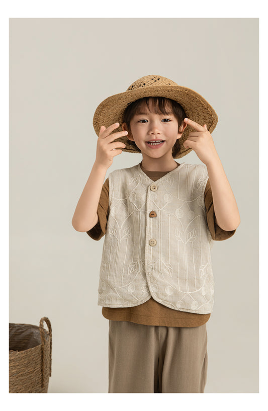 Botanical Ramie Vest