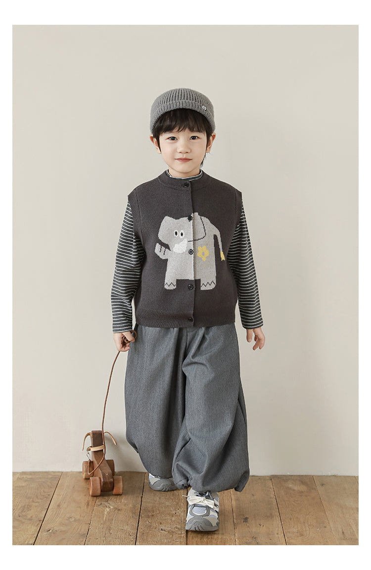 Little Elephant Knit Vest