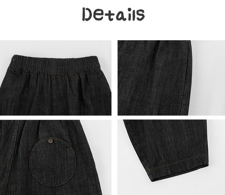 Urban Explorer Balloon Pants – Dark Wash